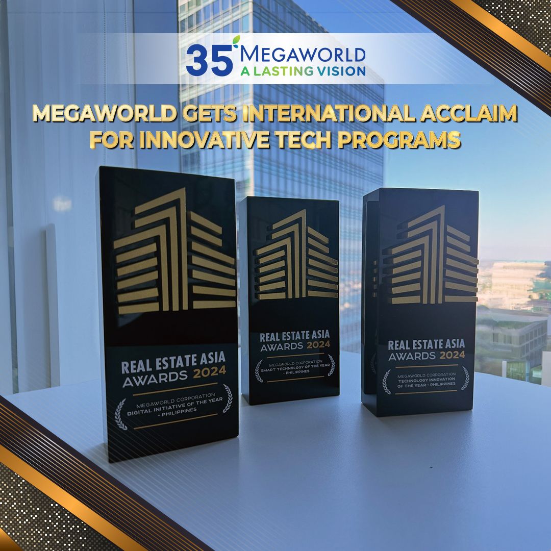 Celebrating 35 Years of Innovation: Megaworld’s Triumph at the Real Estate Asia Awards 2024